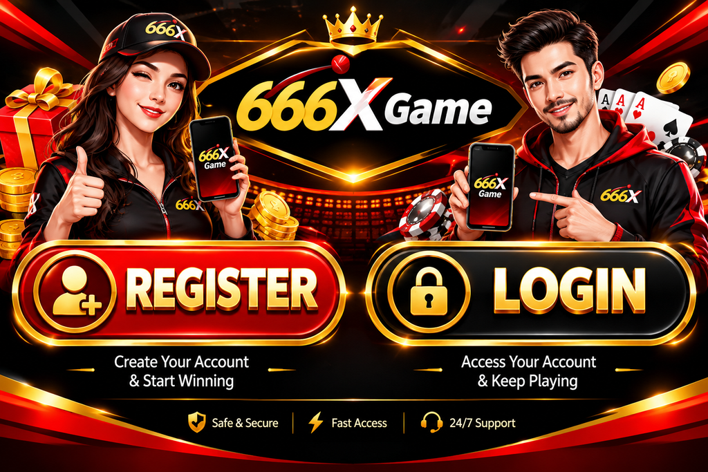 Registered and Login 666X App