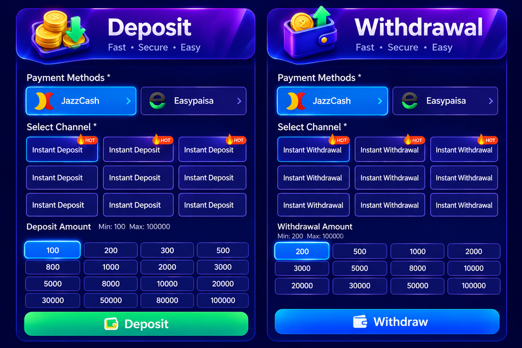 Deposit and withdrawal 7987