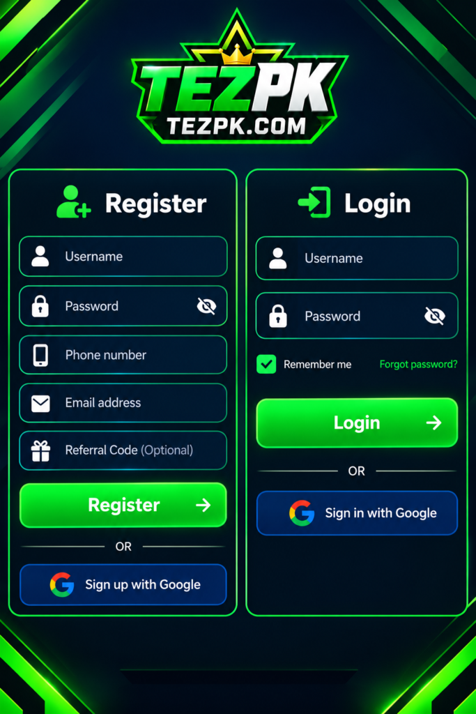 Registered and Login